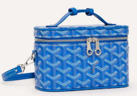 Goyard Muse mini Makeup pouch CL07P blue