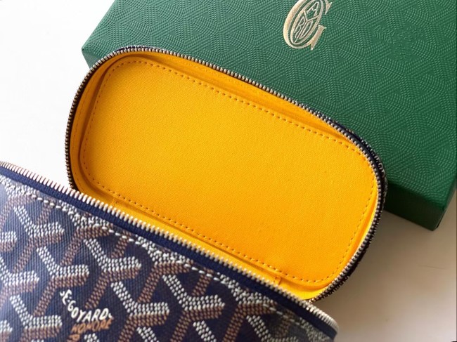 Goyard Muse mini Makeup pouch CL07P dark blue