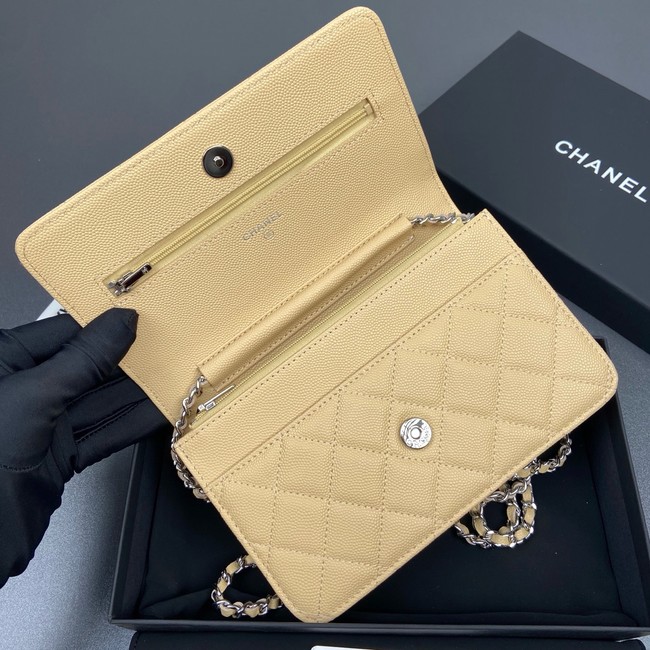 Chanel Wallet On Chain AP3723 yellow