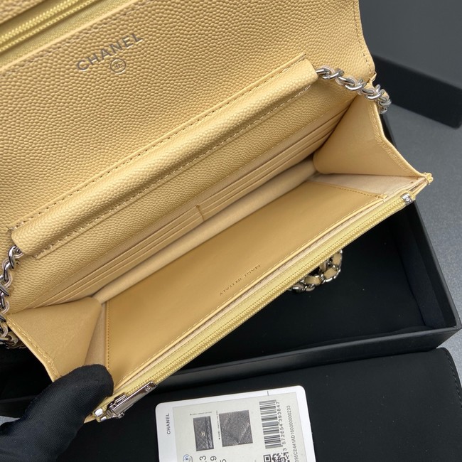 Chanel Wallet On Chain AP3723 yellow