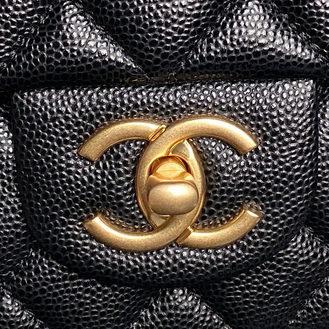CHANEL Clutch With Chain AS2701 black&gold Metal