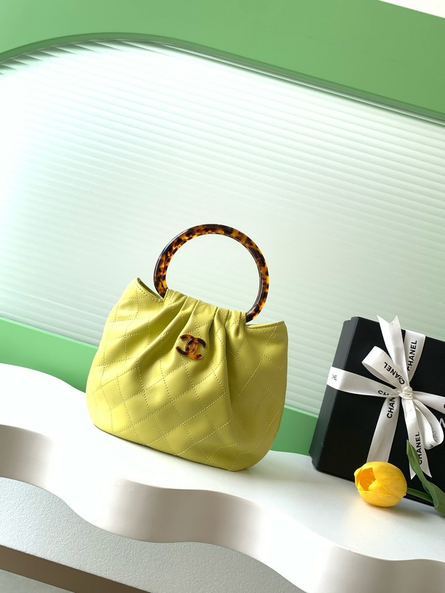 CHANEL Small Hobo Bag AS6022 green