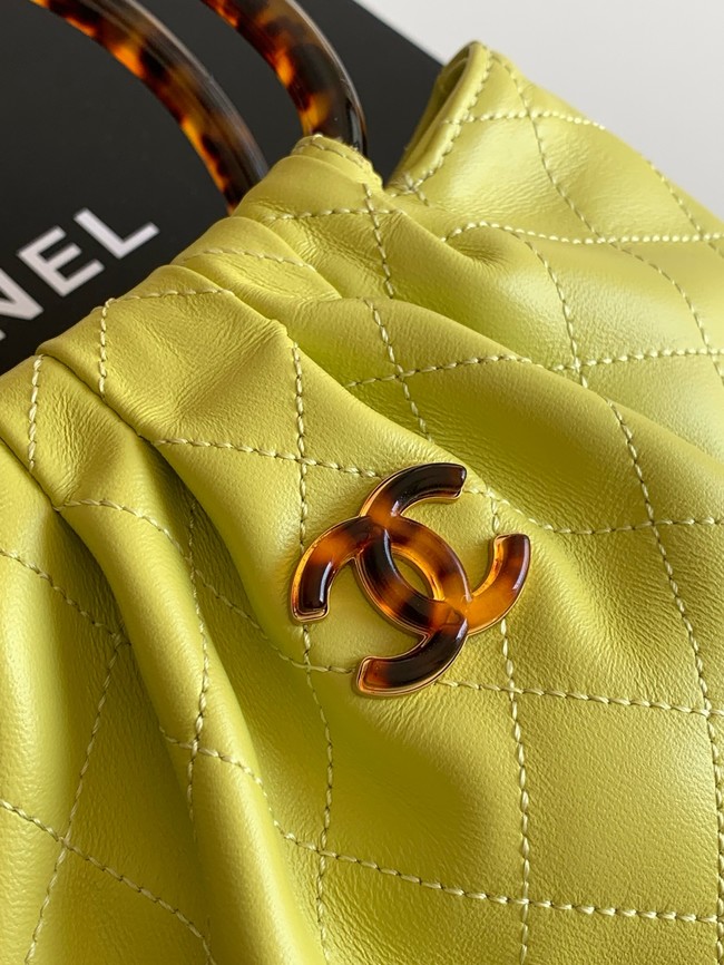 CHANEL Small Hobo Bag AS6022 green