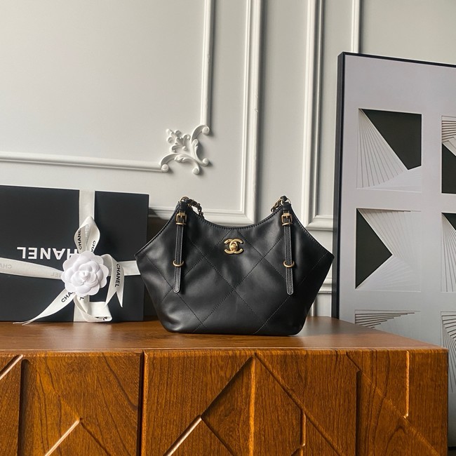 CHANEL Small Tote AS6015 black