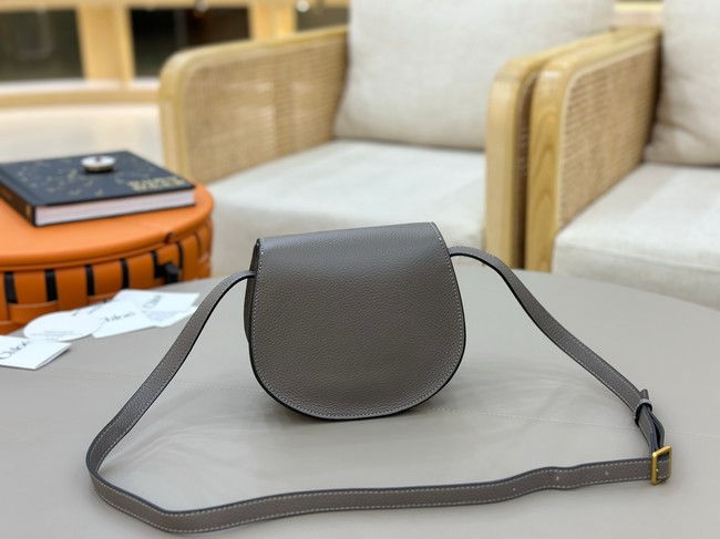 Chloe MARCIE small saddle bag 31053 dark gray