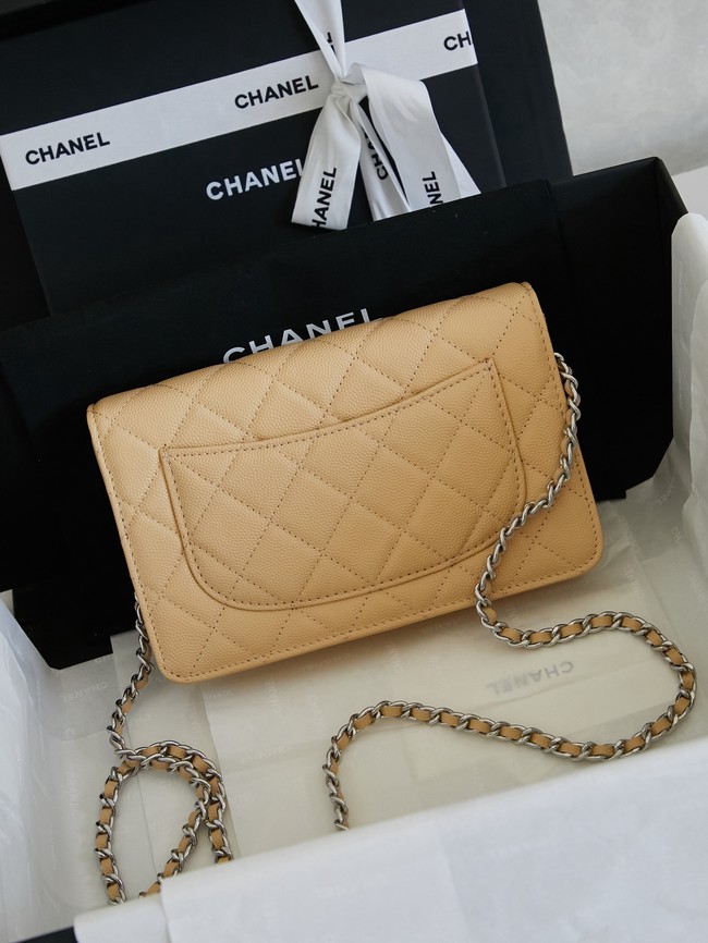CHANEL Wallet On Chain AP3723 Apricot