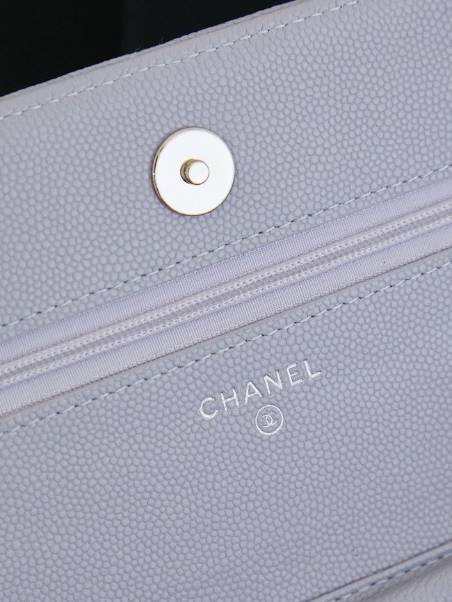 CHANEL Wallet On Chain AP3723 gray