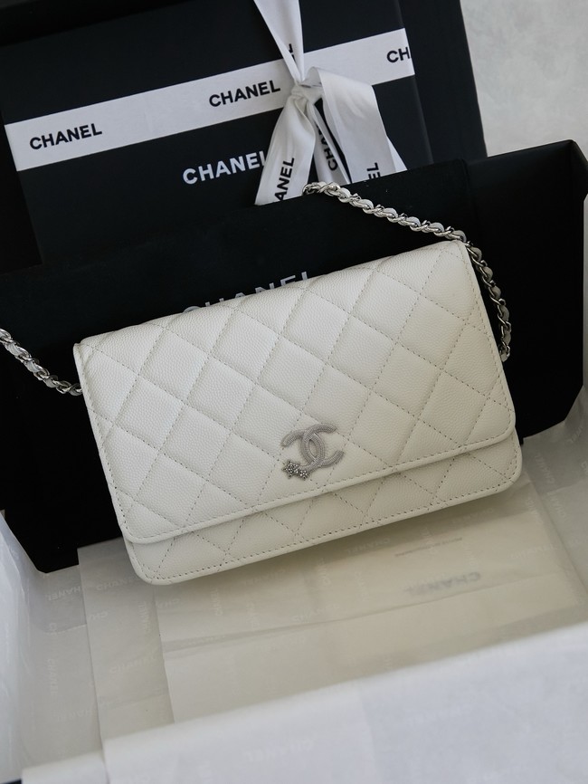 CHANEL Wallet On Chain AP3723 Cream
