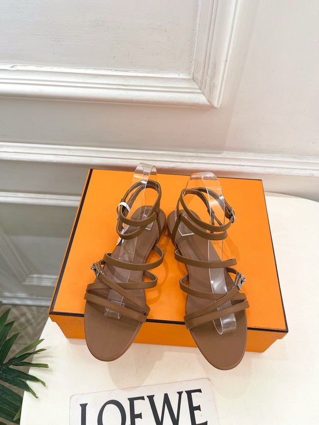 Hermes Sunkiss Flat Sandal 1AHKU7-1