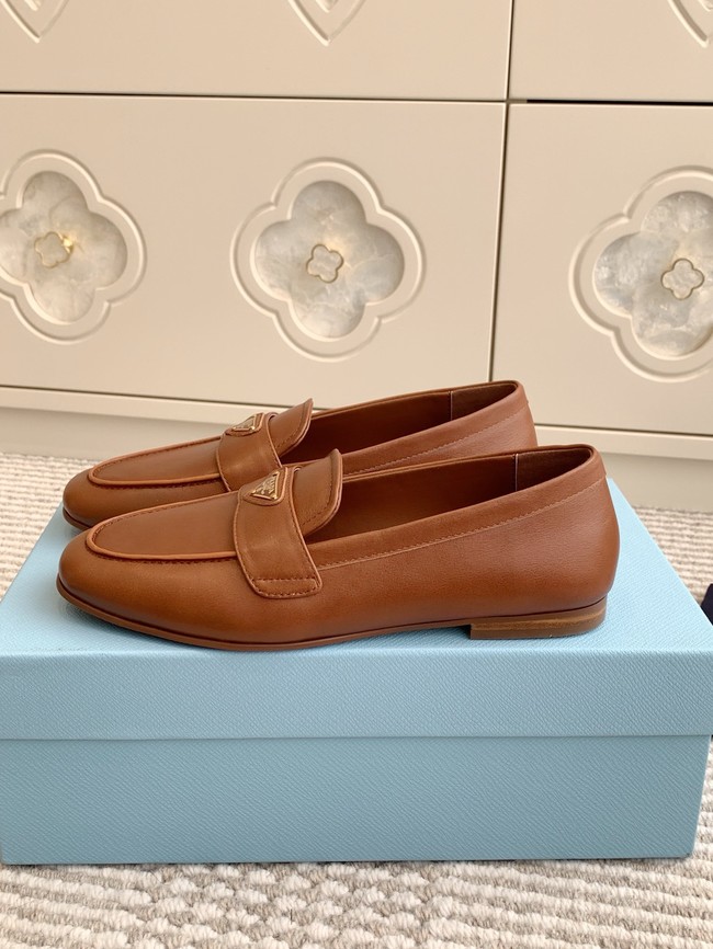 Prada leather loafers 87199-2
