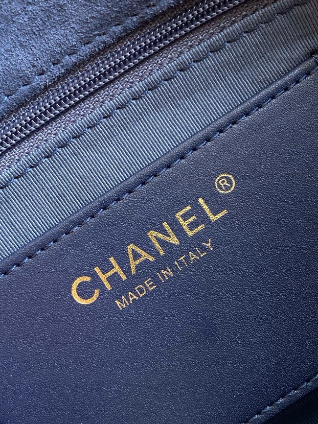 CHANEL Flap Bag AS5991 blue