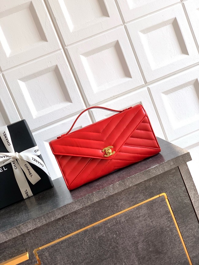 Chanel Original Leather 26X C6044 red