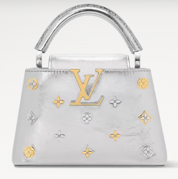 Louis Vuitton Capucines Mini M26258 Silver