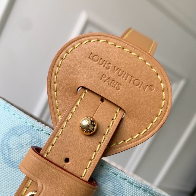 Louis Vuitton NEW All In BB M27529 Bleu Courrier