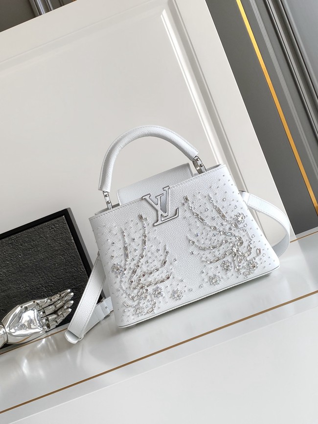 Louis Vuitton Capucines Mini M80083 white