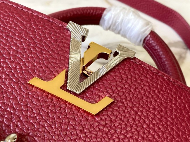 Louis Vuitton Capucines BB M27039 Grenat Red