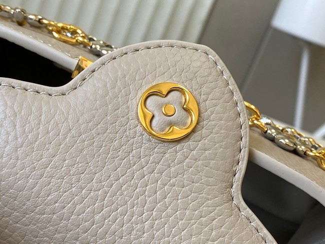 Louis Vuitton Capucines East-West Mini M26345 gray