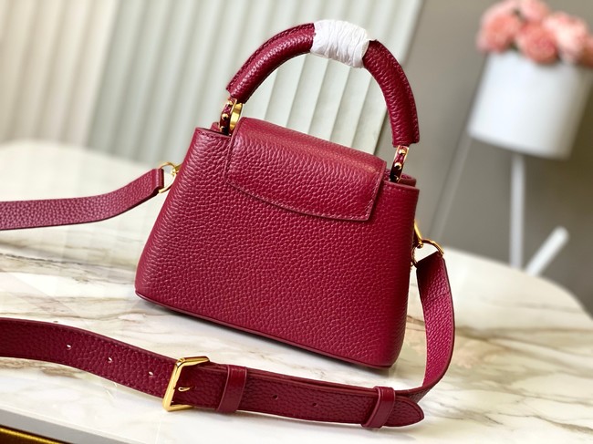 Louis Vuitton Capucines MINI M27038 Grenat Red