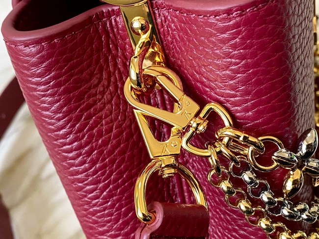 Louis Vuitton Capucines MINI M27038 Grenat Red