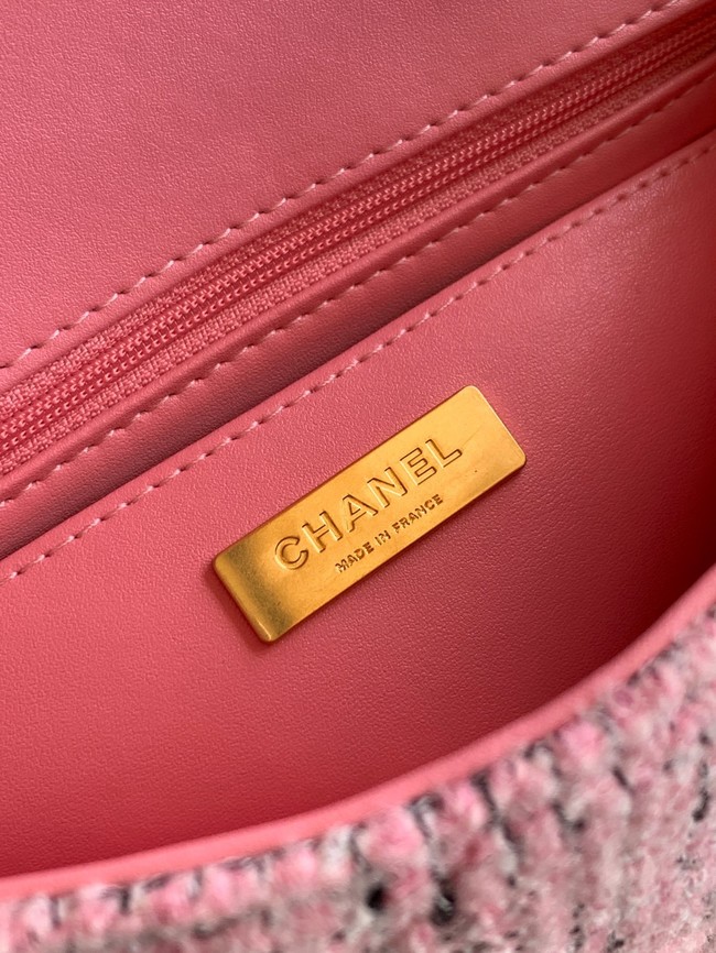 Chanel Flap Bag With Top Handle AS5805 PINK