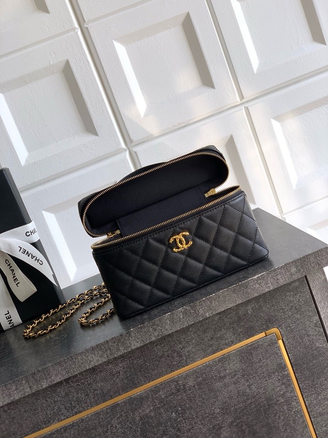 Chanel Vanity with Chain 26C AP4936 black