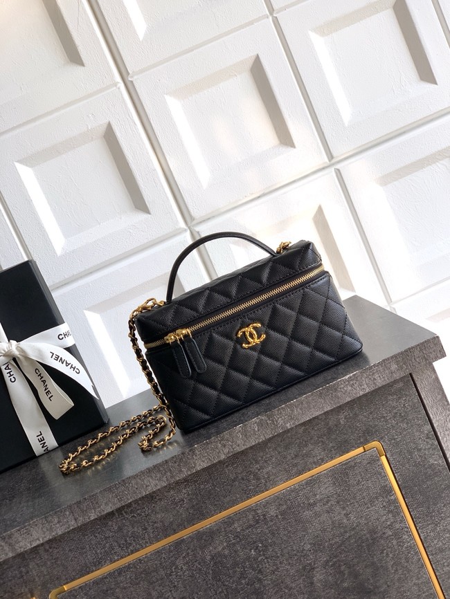 Chanel Vanity with Chain 26C AP4936 black