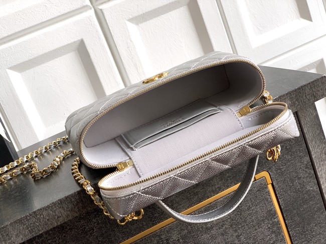 Chanel Vanity with Chain 26C AP4936 Silver