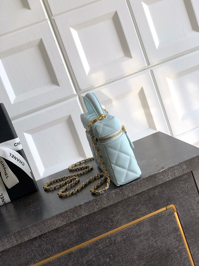 Chanel Vanity with Chain 26C AP4936 blue