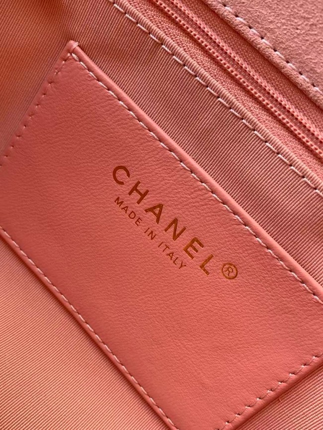 CHANEL Classic Handbag AS5991 pink