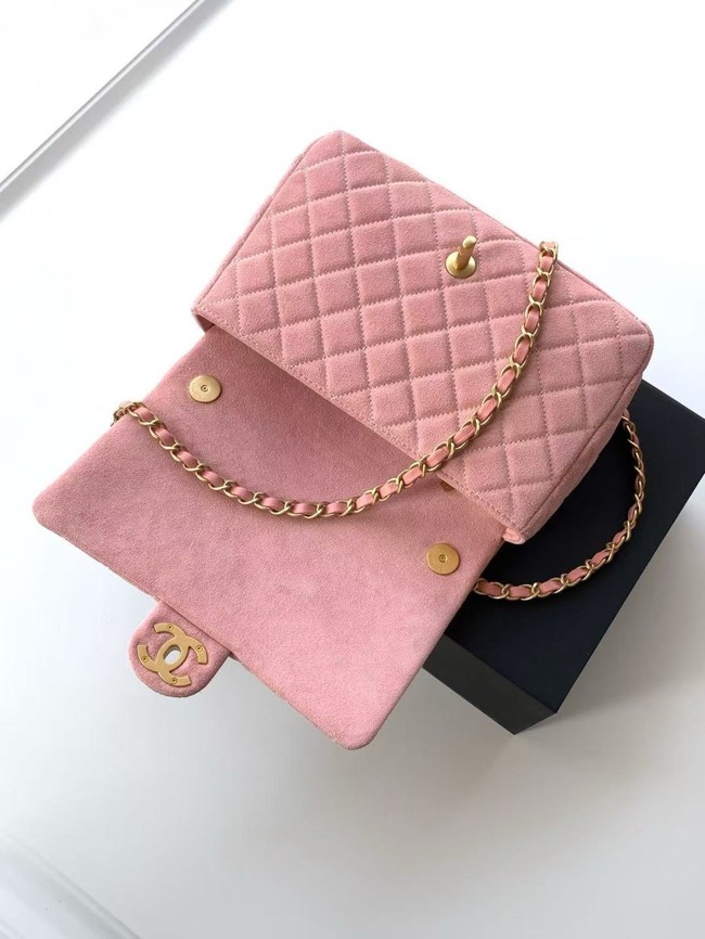 CHANEL Classic Handbag AS5991 pink