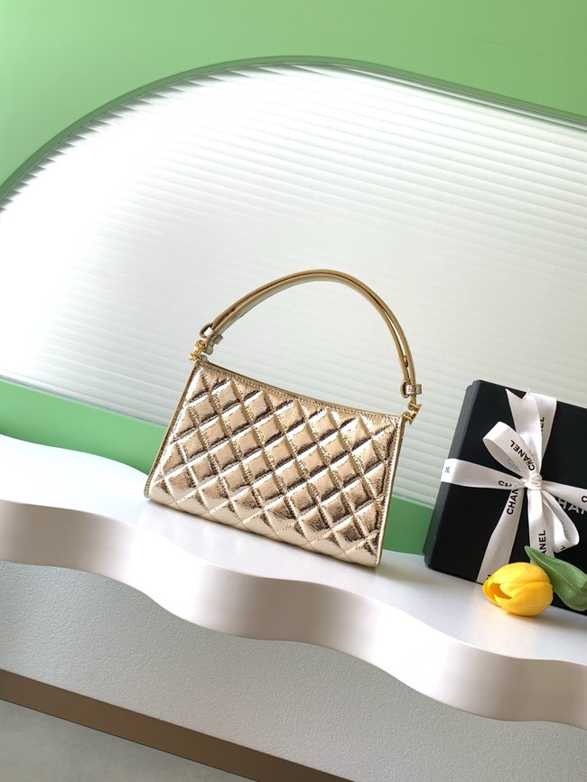 CHANEL Shoulder Bag AS6045 gold