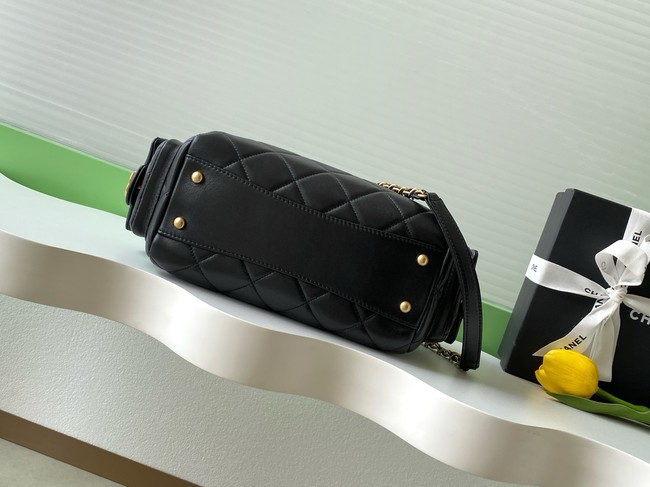 Chanel Lambskin Bowling Bag AS5791 black