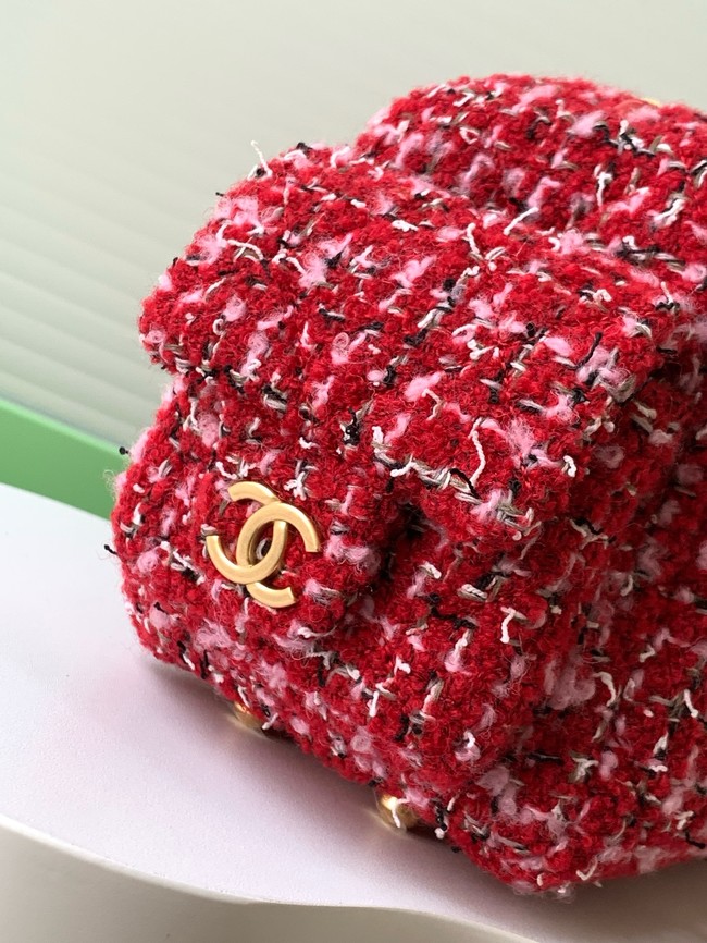 Chanel Small Bowling Bag AS5792 Red