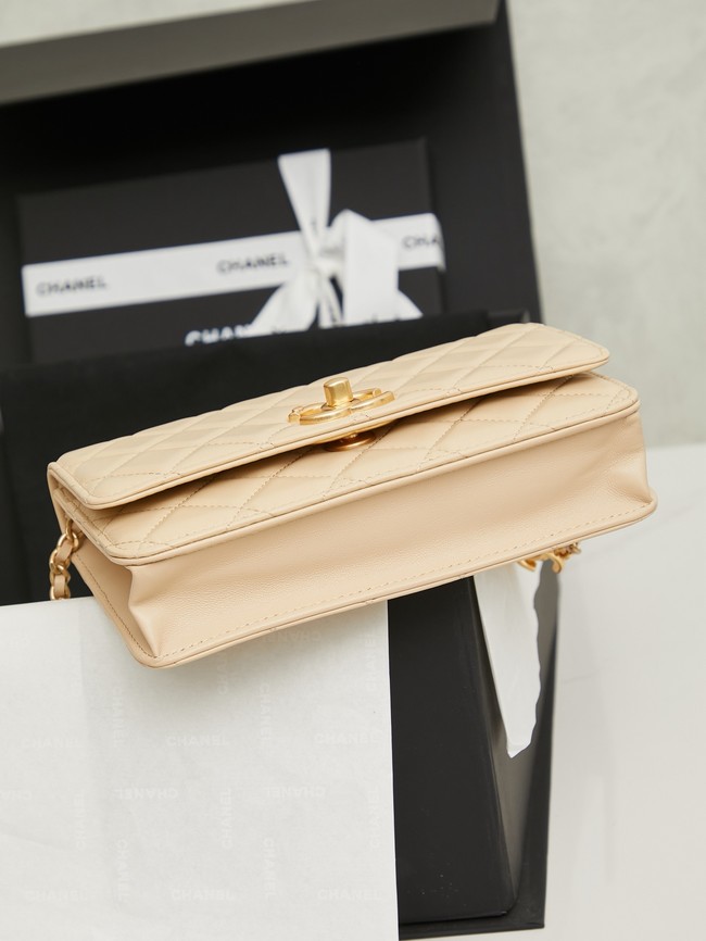 Chanel Wallet On Chain AP3938 Apricot