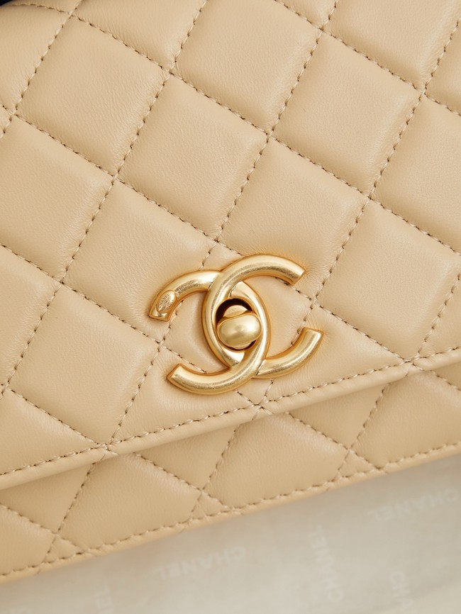 Chanel Wallet On Chain AP3938 Apricot