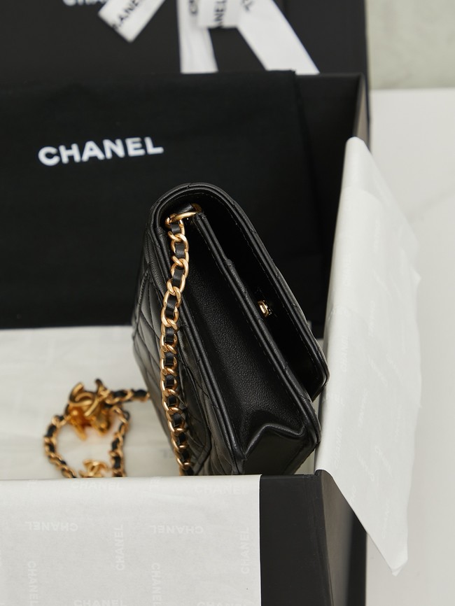 Chanel Wallet On Chain AP3938 black
