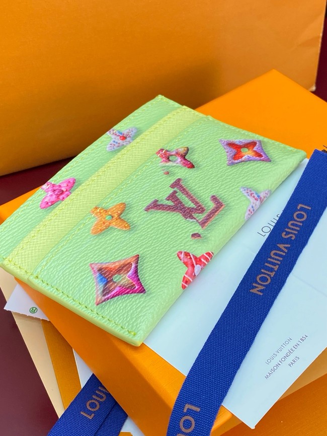 Louis Vuitton Card Holder M28284 green