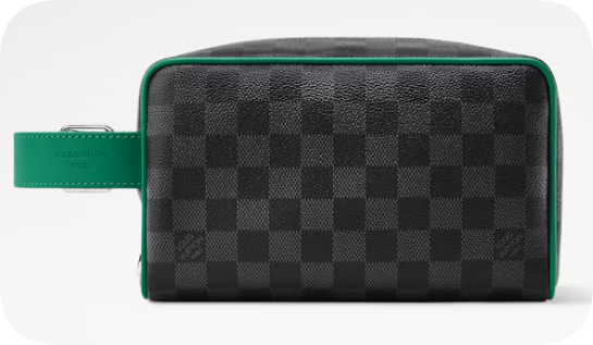 Louis Vuitton Locket Dopp Kit N40852 black