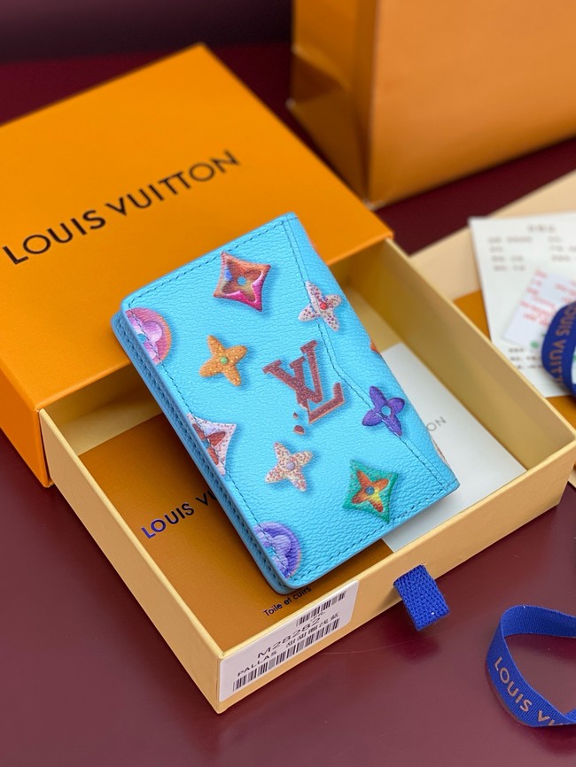Louis Vuitton Pocket Organizer M28282 Blueberry