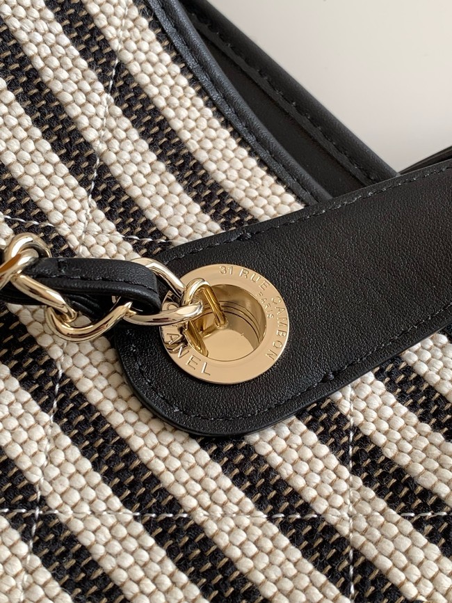 CHANEL Large Tote AS60074 black