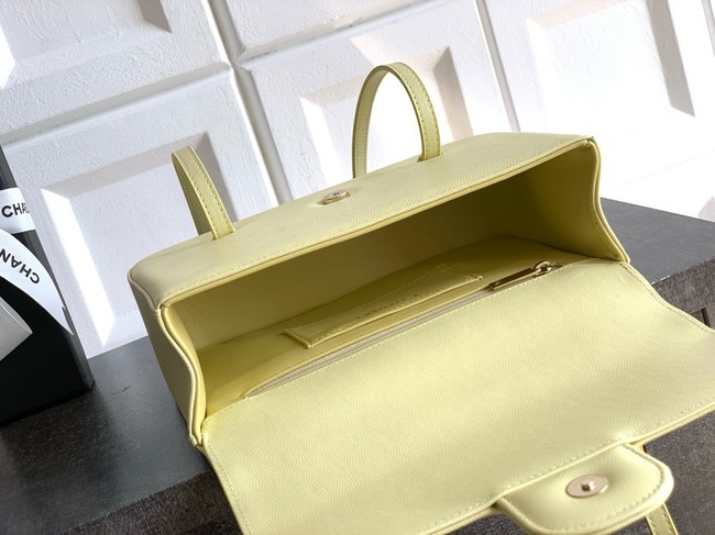 CHANEL Small Flap Bag AS6130 yellow