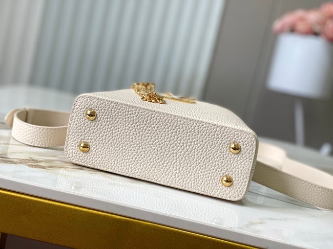 Louis Vuitton Capucines MINI M27040 Cream