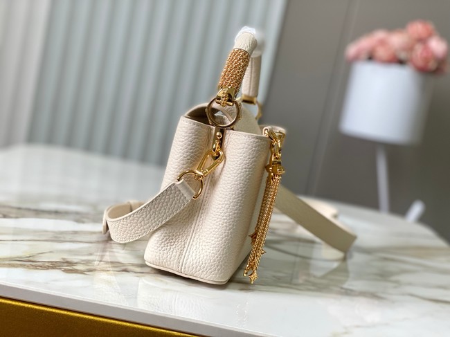 Louis Vuitton Capucines MINI M27040 Cream
