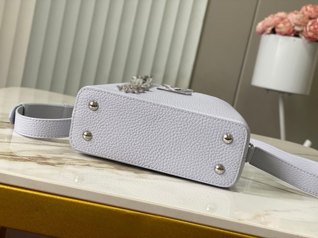 Louis Vuitton Capucines MINI M27040 light gray