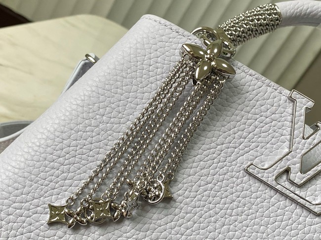 Louis Vuitton Capucines MINI M27040 light gray
