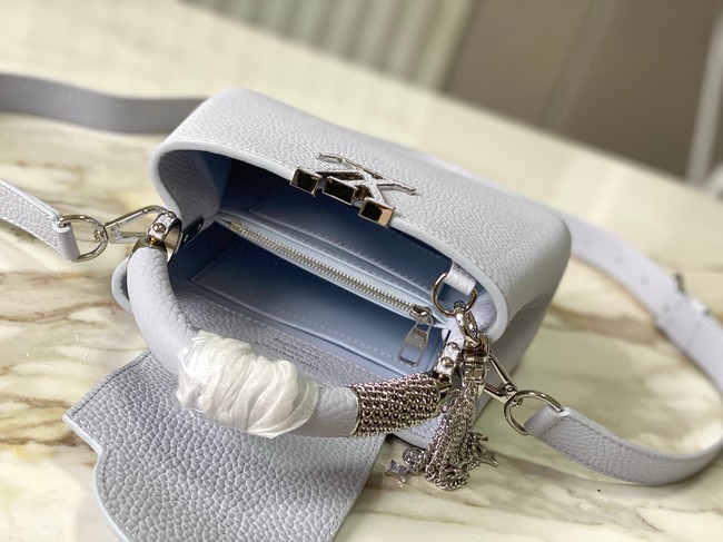 Louis Vuitton Capucines MINI M27040 light gray
