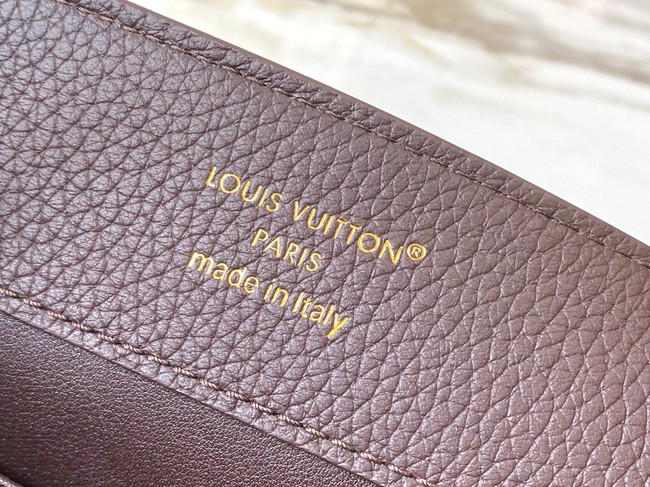 Louis Vuitton Capucines MM M23331 Chocolate&Crystal