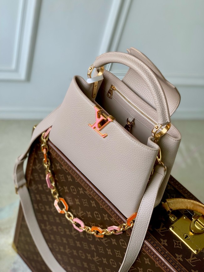 Louis Vuitton Capucines MM M24684 GRAY