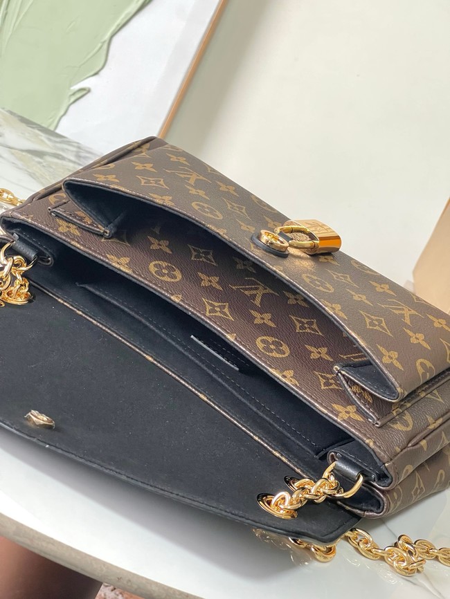 Louis Vuitton Monogram Canvas Original Leather M26285 black