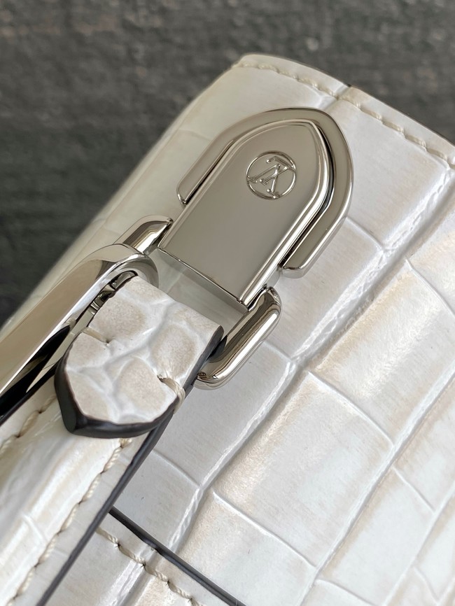 Louis Vuitton Calfskin M84713 light gray